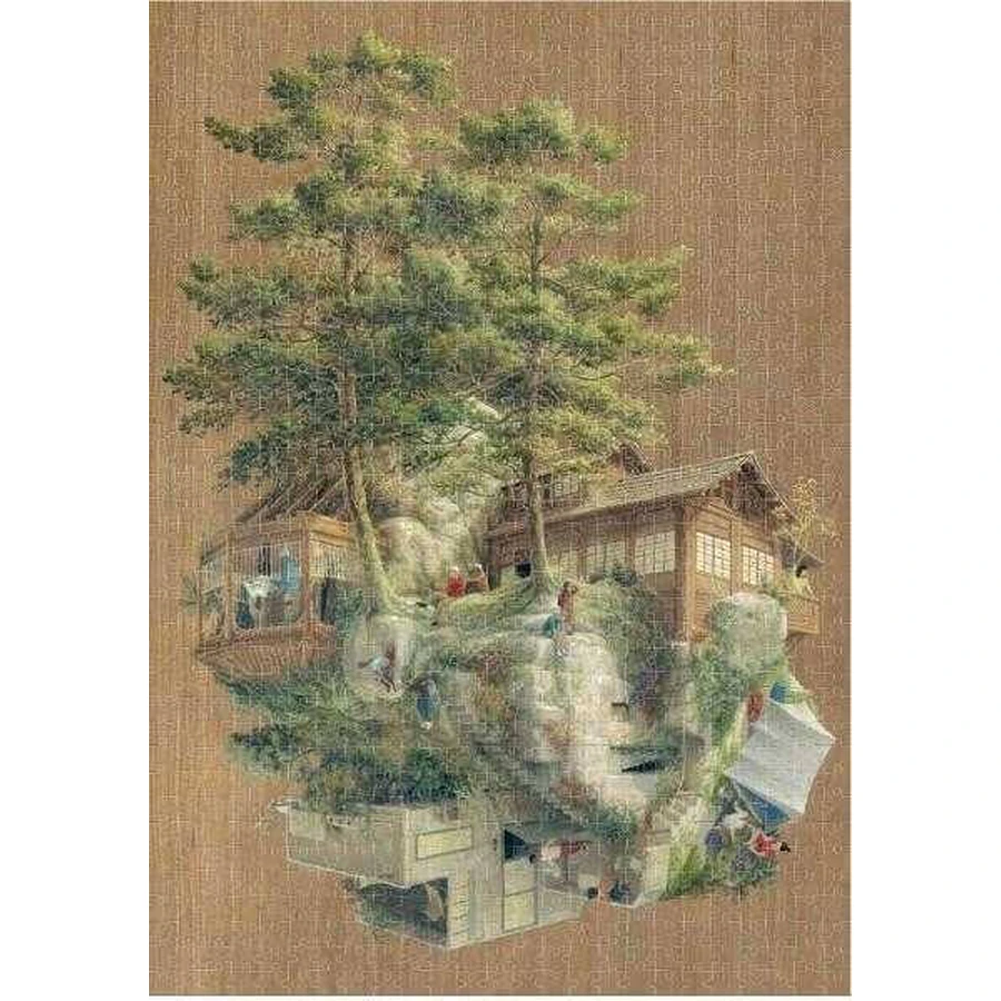Londji-Puzzle, Japanischer Garten