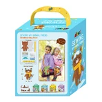 Set de costura «Mi amigo animal» - El oso esquiador