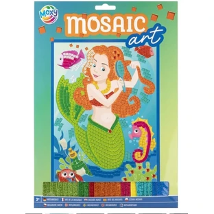 Creatieve set, mozaïek van glitterfoam, A4