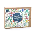 De kruiwagen van de kleine tuinier - Wit