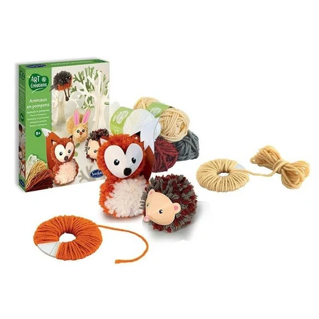 Creative Pom-Pom Animal Craft Kit