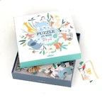 Puzzle en bois - Le tour du monde - Sarah Betz - Vilac