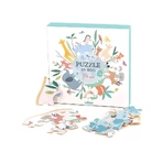 Puzzle en bois - Le tour du monde - Sarah Betz - Vilac