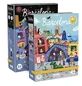 Londji omkeerbare puzzel: Dag en nacht in Barcelona