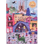 Londji Reversible Puzzle: Day and Night in Barcelona