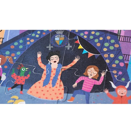 Londji Reversible Puzzle: Day and Night in Barcelona