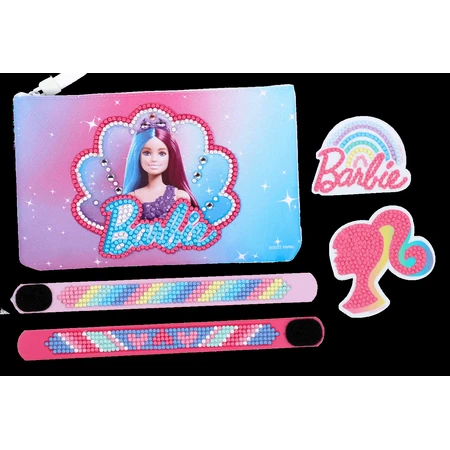 5-in-1 Creative Set, Barbie, Diamond Painting