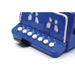 Blue accordion