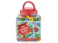 Creative Set, Wooden Beads in a Bucket, Red