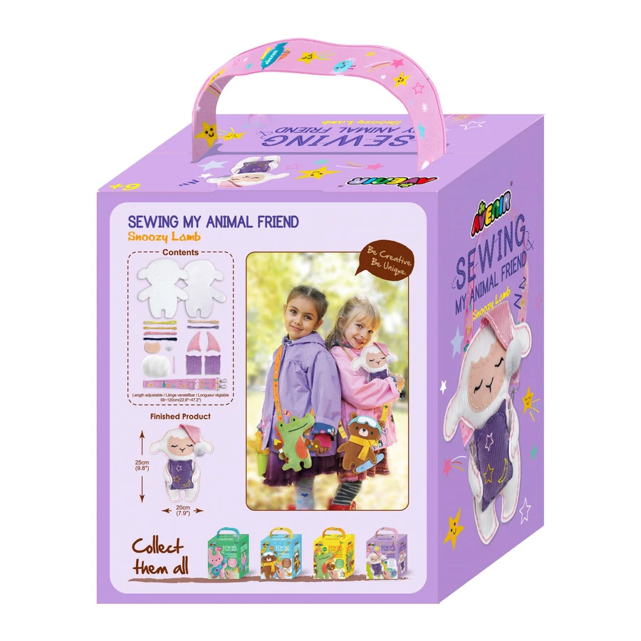 "My Animal Friend" Sewing Set - Sleepy Little Lamb