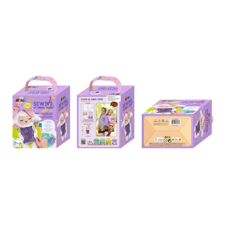 "My Animal Friend" Sewing Set - Sleepy Little Lamb