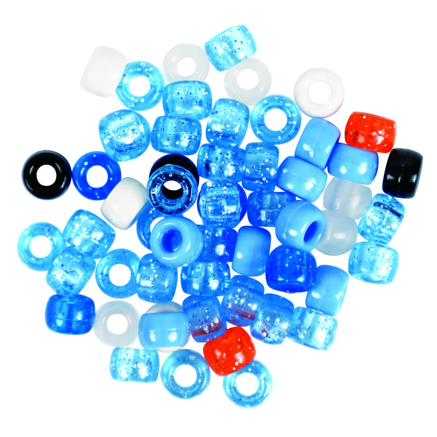 Kit de perles créatif avec des perles amusantes - Pendentif « chiot »