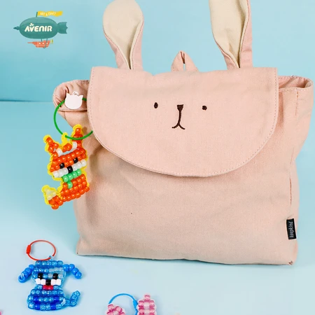 Kit de perles créatif avec des perles amusantes - Pendentif « chiot »