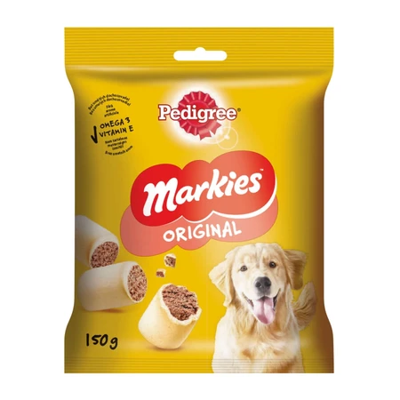PEDIGREE Markies, Hundeleckerlis, Kekse mit Knochen-Geschmack, 150 g