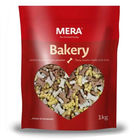 MERA Bakery Junior Oase, XS-XL, Vlees, Hondensnacks voor juniorhonden, 1 kg