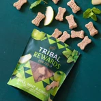 TRIBAL Rewards, XS-XL, Appel en Munt, Functionele hondensnoepjes, Spijsvertering, 125 g