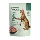 PRIMA CAT Classic, cordero, comida húmeda para gatos sin cereales en bolsitas (en salsa), caja, 85 g x 28 bolsitas