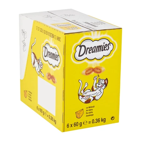 DREAMIES, Kaas, Zakje met kattensnoepjes, 60 g