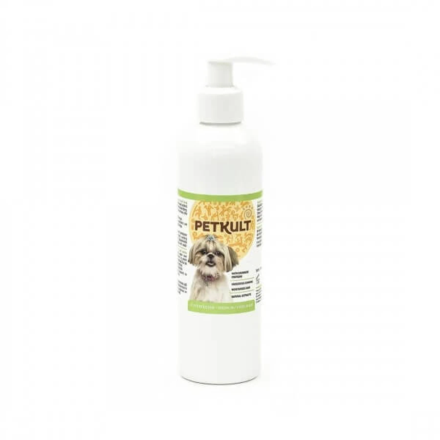 PETKULT für mittellanges und langes Fell, Hundespülung, langes Fell, Flasche, 250 ml