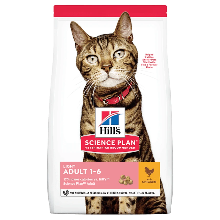 Hill's SP Feline Adult Light Chicken, 3 kg