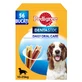 PEDIGREE DentaStix, M, Hondenkoekjes Megapack, 7 stuks x 8, 1,44 kg
