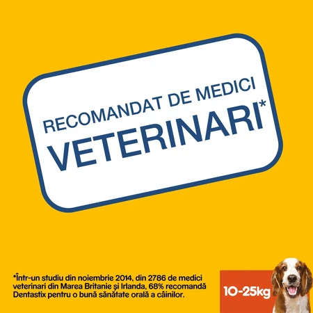 PEDIGREE DentaStix, M, Hondenkoekjes Megapack, 7 stuks x 8, 1,44 kg
