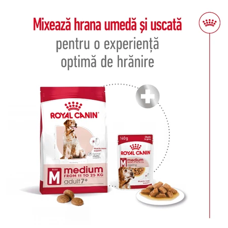 ROYAL CANIN Medium Adult 7+, dry food for senior dogs, 4 kg