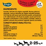 PEDIGREE Tasty Bites, dog treats, cheese slices, 155g