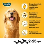 PEDIGREE Tasty Bites, dog treats, cheese slices, 155g