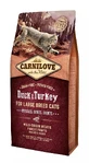 CARNILOVE Adult L-XL, pato y pavo, pienso seco sin cereales para gatos de razas grandes, 2 kg