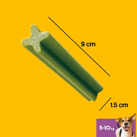 PEDIGREE DentaStix Daily Fresh, hondensnoepjes voor kleine rassen, staafjes, groene thee, 7 stuks