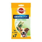 PEDIGREE DentaStix Daily Fresh, hondensnoepjes voor kleine rassen, staafjes, groene thee, 7 stuks