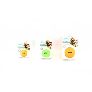 PAWISE, Hundeball, M, Vinyl, leuchtet im Dunkeln, körperliche Aktivität, verschiedene Farben, ⌀7 cm