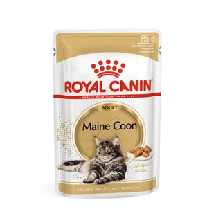 ROYAL CANIN Maine Coon Adult, natvoer voor katten (in saus), 85 g
