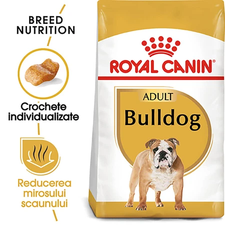 ROYAL CANIN Bulldog Adult, croquettes pour chien adulte, 3 kg