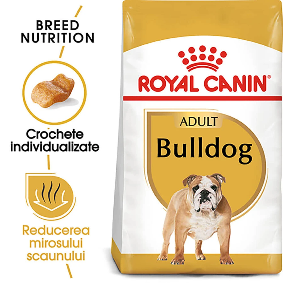 ROYAL CANIN Bulldog Adult, croquettes pour chien adulte, 3 kg