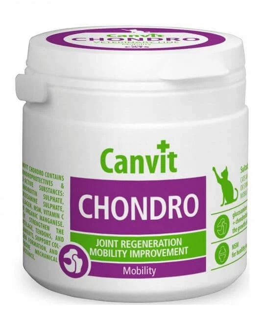 CANVIT Chondro, Joint Health Supplement for Cats, Bottle, 100 g