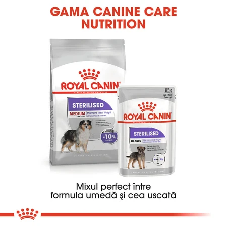 ROYAL CANIN Medium Sterilised Adult, dry food for spayed or neutered dogs, 3 kg