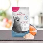 PLATINUM MeatCrisp Sterilisiert, Fisch, Trockenfutter für kastrierte Katzen, dehydriert, 3 kg