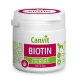 CANVIT Biotina, XS-S, suplemento para la piel y el pelaje de los perros, frasco, 100 g