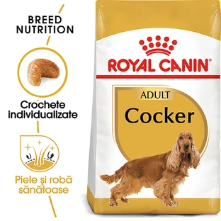 ROYAL CANIN Cocker Adult, Trockenfutter für Hunde, 3 kg