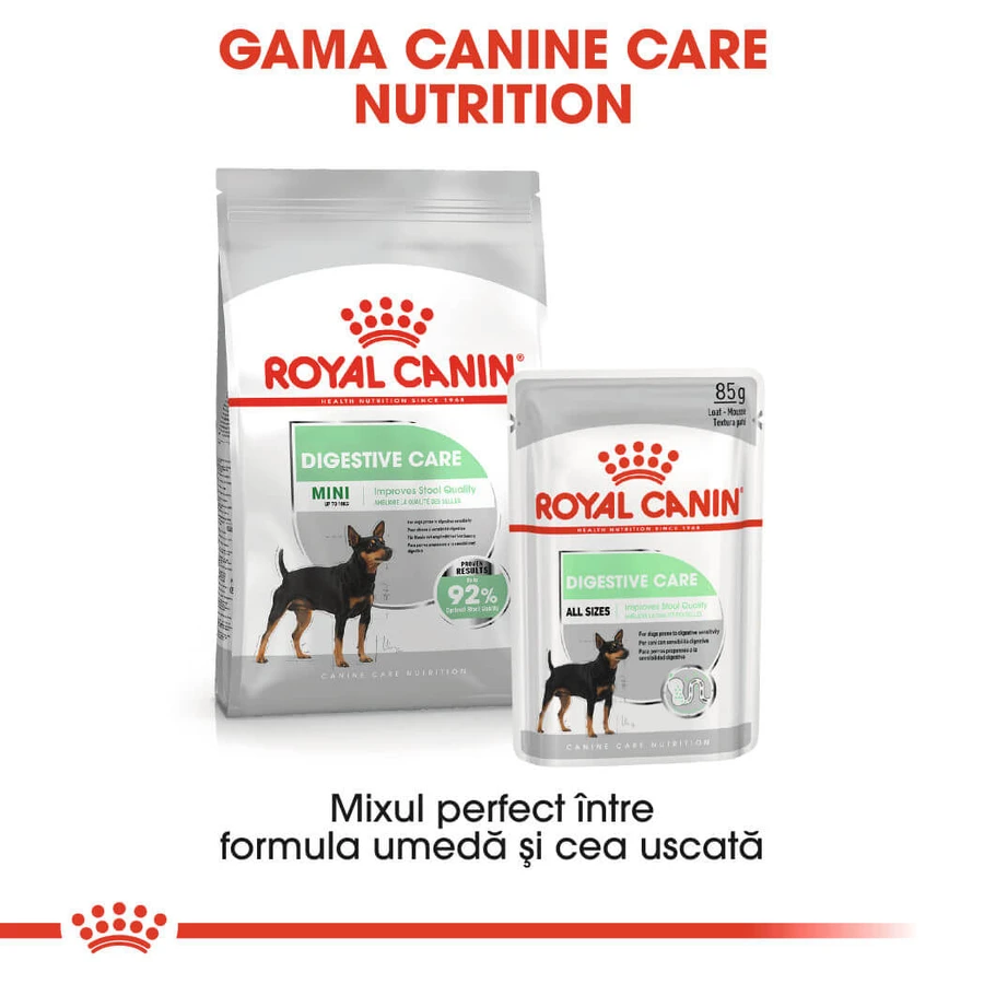ROYAL CANIN Mini Digestive Care, Trockenfutter für Hunde, für eine gesunde Verdauung, 1 kg