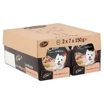 Ragoût CESAR « Country-Style » à la dinde, au bœuf et aux herbes, barquette d'aliments humides pour chien (dans son jus), 150 g