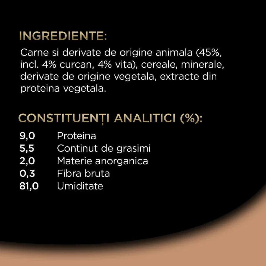Ragoût CESAR « Country-Style » à la dinde, au bœuf et aux herbes, barquette d'aliments humides pour chien (dans son jus), 150 g