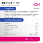 PERFECT FIT Adult Cat 1+, Salmon, Dry Cat Food, 750g