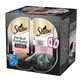 SHEBA Perfect Portions, Zalm, natvoer voor katten in bakjes (paté), multipack, 37,5 g x 6