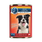 Comida en lata 4Dog con carne de vacuno, 415 g