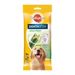 PEDIGREE DentaStix Daily Fresh, treats for large dogs, sticks, green tea, 7 pieces