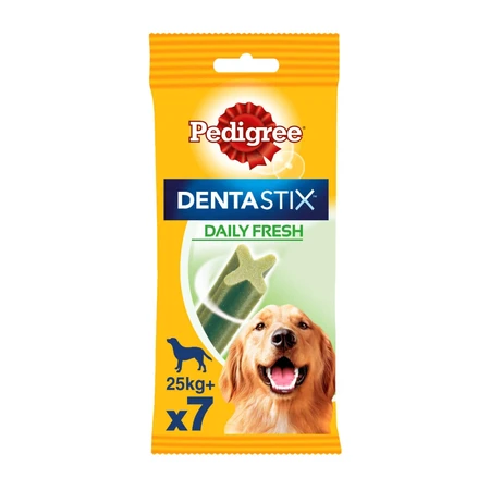 PEDIGREE DentaStix Daily Fresh, treats for large dogs, sticks, green tea, 7 pieces