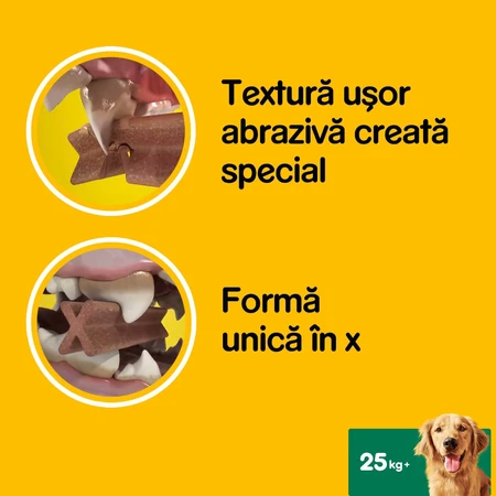 PEDIGREE DentaStix Daily Fresh, treats for large dogs, sticks, green tea, 7 pieces